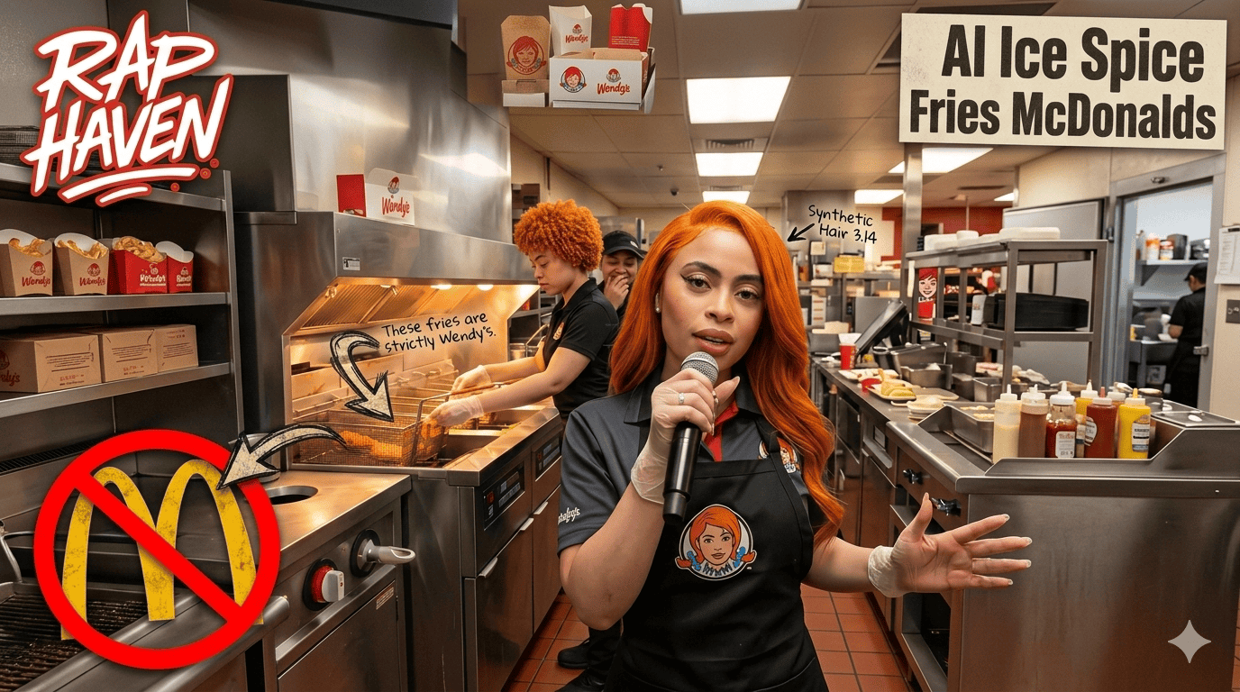 Ice Spice McDonald’s Fight Inspires AI McHit